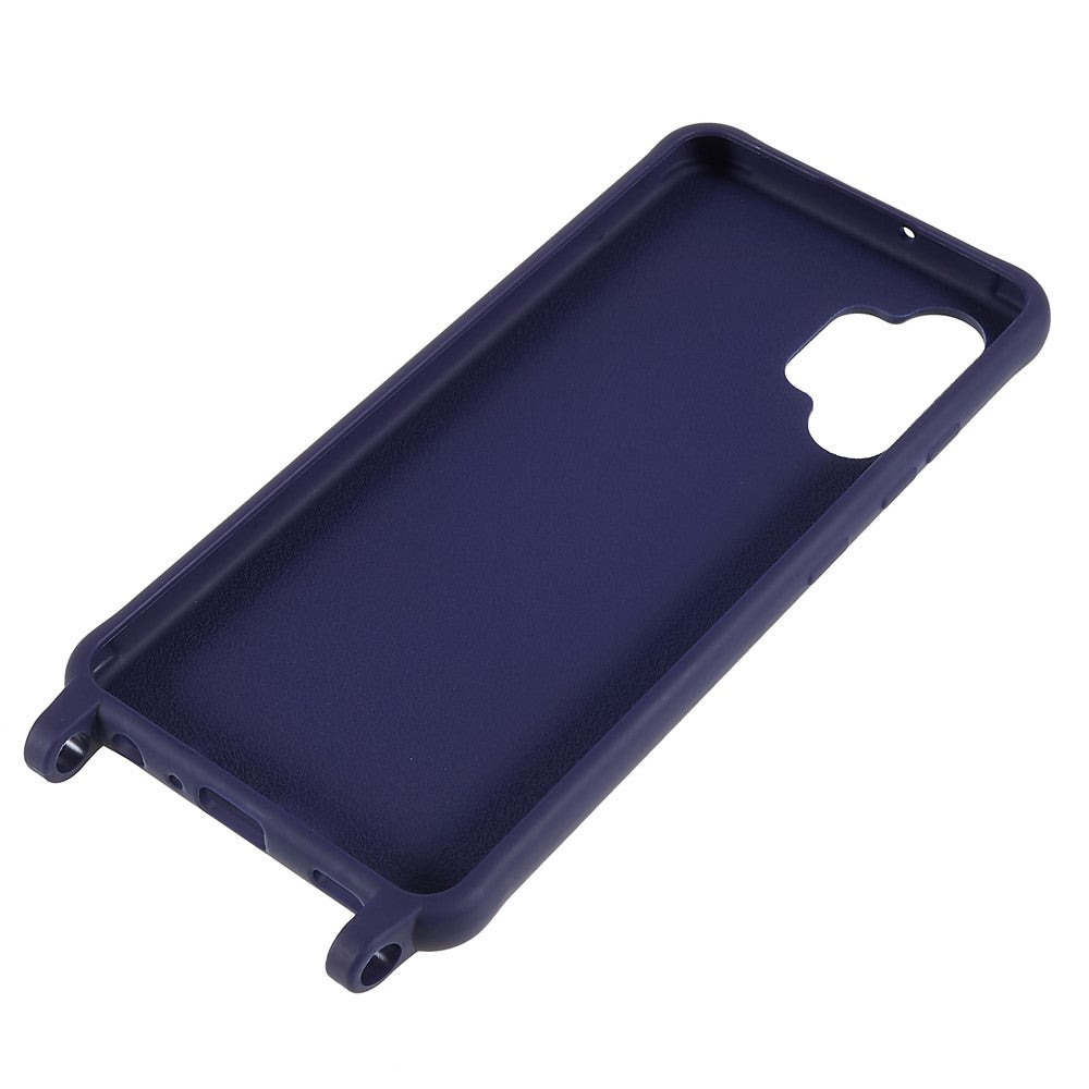 For Samsung Galaxy A32 4G (EU Version) Precise Cutout Matte Frosted Phone Case Anti-Scratch Soft TPU Back Shell