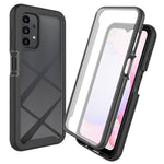 Hybrid Phone Case for Samsung Galaxy A13 4G, PC+TPU All-inclusive Protection Shell with PET Screen Protector