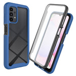 Hybridmobilskal för Samsung Galaxy A13 4G, PC+TPU All-inclusive skyddsskal med PET-skärmskydd