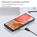 JEEHOOD For Samsung Galaxy A53 5G Shell Detachable 2-in-1 Wallet Kickstand Design Leather Coated TPU Phone Case