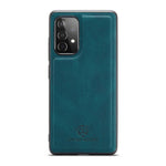 JEEHOOD For Samsung Galaxy A53 5G Shell Detachable 2-in-1 Wallet Kickstand Design Leather Coated TPU Phone Case