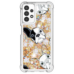 Til Samsung Galaxy A13 4G TPU Cover med Quicksand og Mønstertryk