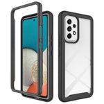 Til Samsung Galaxy A53 5G TPU Ramme PC + Akryl Bagside Hybrid Telefon Cover