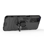 Ring Kickstand Telefoncover til Samsung Galaxy A23 4G / 5G (Global Version), Blød TPU + Hård PC Anti-fald Beskyttelsescover