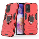 Ring Kickstand-mobilskal för Samsung Galaxy A23 4G / 5G (Global version), mjukt TPU + hårt PC-skyddande fallskydd