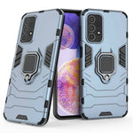Ring Kickstand Telefoncover til Samsung Galaxy A23 4G / 5G (Global Version), Blød TPU + Hård PC Anti-fald Beskyttelsescover