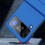 For Samsung Galaxy Z Flip3 5G Hinge Design Hard PC Phone Case Anti-drop Folding Protective Cover
