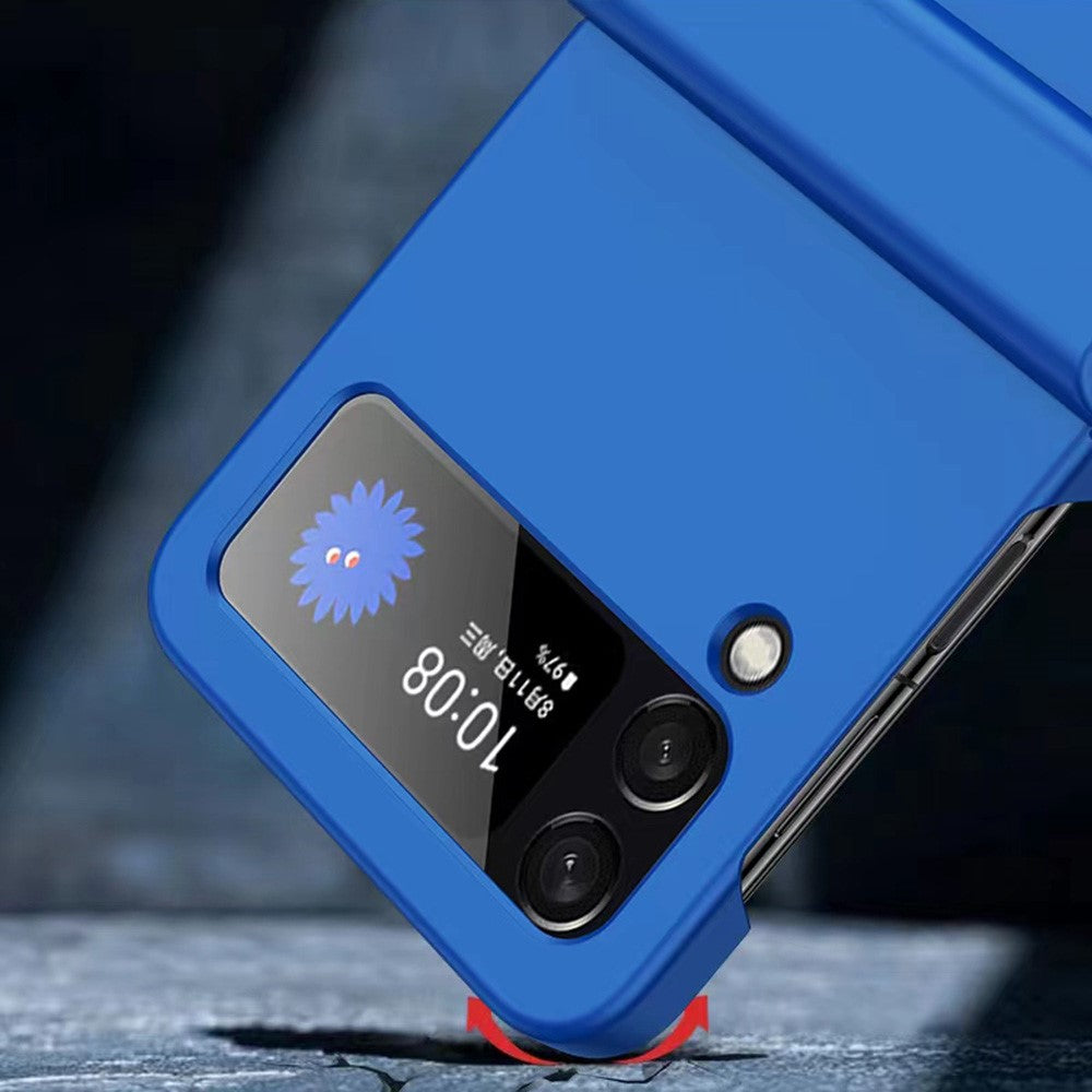 For Samsung Galaxy Z Flip3 5G Hinge Design Hard PC Phone Case Anti-drop Folding Protective Cover
