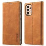 LC.IMEEKE Pung Cover til Samsung Galaxy A33 5G, Folde Stand PU Læder Stærk Magnetisk Sugebeskyttende Cover