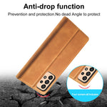 LC.IMEEKE Pung Cover til Samsung Galaxy A33 5G, Folde Stand PU Læder Stærk Magnetisk Sugebeskyttende Cover