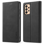 LC.IMEEKE Pung Cover til Samsung Galaxy A33 5G, Folde Stand PU Læder Stærk Magnetisk Sugebeskyttende Cover