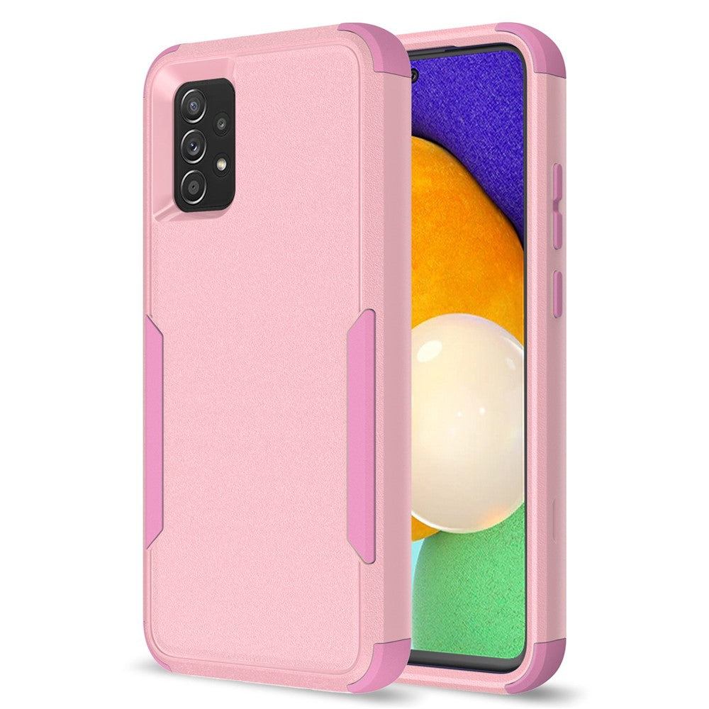 For Samsung Galaxy A52 4G/A52 5G/A52s 5G Commuter Series TPU + PC Phone Back Case Anti-drop Shockproof Cover