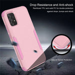 For Samsung Galaxy A52 4G/A52 5G/A52s 5G Commuter Series TPU + PC Phone Back Case Anti-drop Shockproof Cover