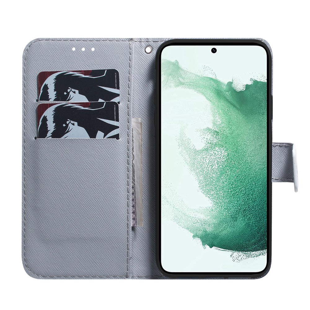 For Samsung Galaxy M23 5G/F23 5G Printed Pattern Flip Wallet Case Magnetic Closure Stand Soft TPU Inner Shell PU Leather Phone Cover