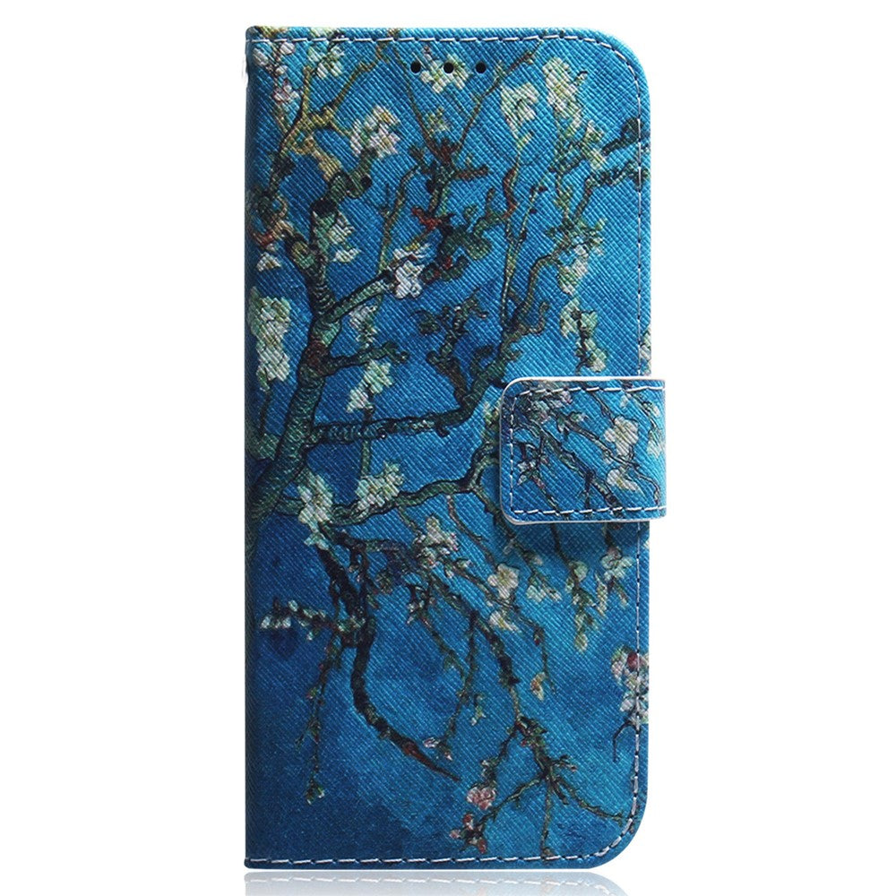 For Samsung Galaxy M23 5G/F23 5G Printed Pattern Flip Wallet Case Magnetic Closure Stand Soft TPU Inner Shell PU Leather Phone Cover