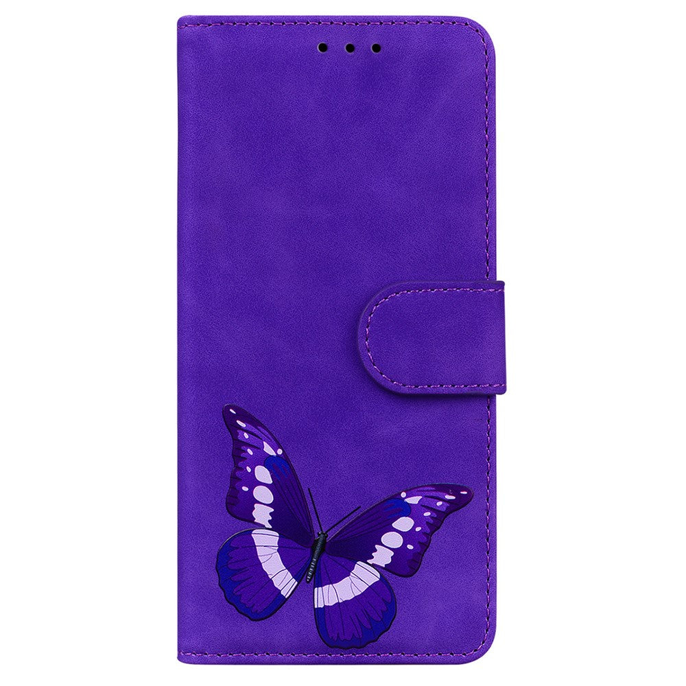 For Samsung Galaxy M23 5G/F23 5G Printed Butterfly Pattern Wallet Case Folding Stand PU Leather Magnetic Protect Flip Cover