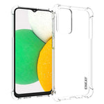 ENKAY HAT PRINCE til Samsung Galaxy A23 4G / 5G (global version), transparent skridsikkert mobilcover i blød TPU med fire forstærkede hjørner og beskyttende etui