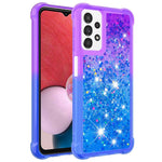 Til Samsung Galaxy A13 4G TPU-cover med gradient og quicksand-effekt til telefonens bagside
