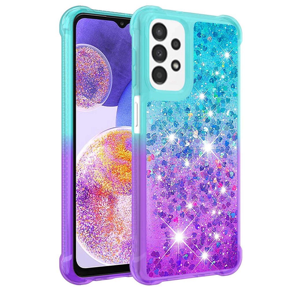 Til Samsung Galaxy A23 4G / 5G (global version) TPU-cover Gradient Quicksand telefonbagside