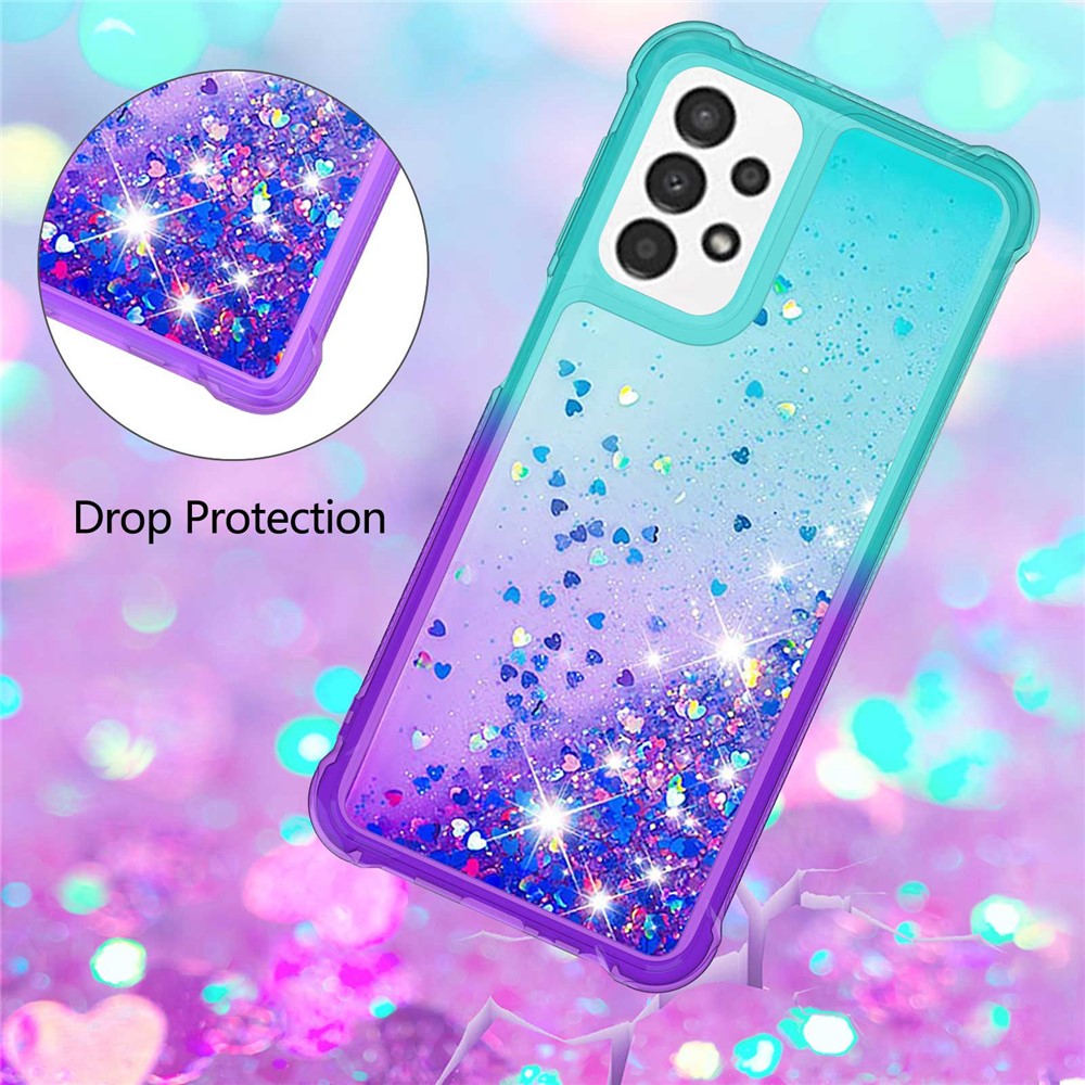 Til Samsung Galaxy A23 4G / 5G (global version) TPU-cover Gradient Quicksand telefonbagside