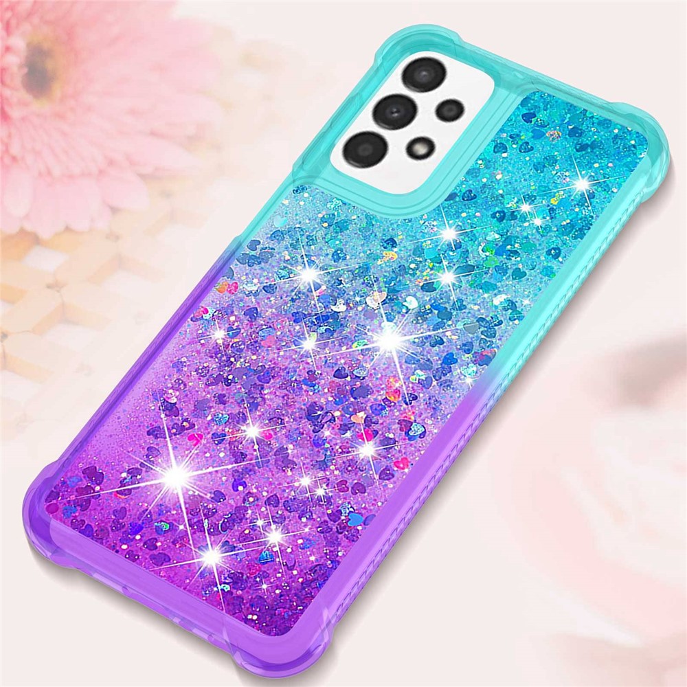 Samsung Galaxy A23 4G / 5G (Global Version) TPU-skal Gradient Quicksand Phone Backcover