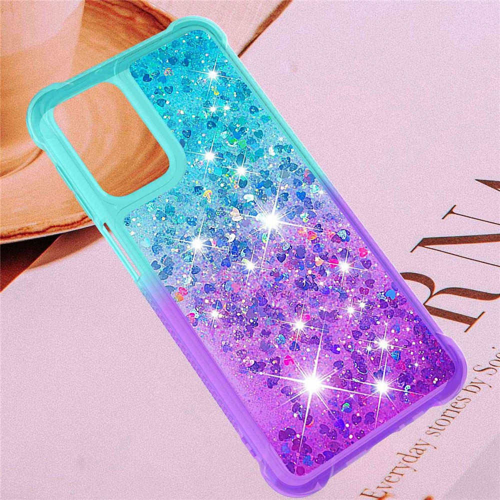 Til Samsung Galaxy A23 4G / 5G (global version) TPU-cover Gradient Quicksand telefonbagside