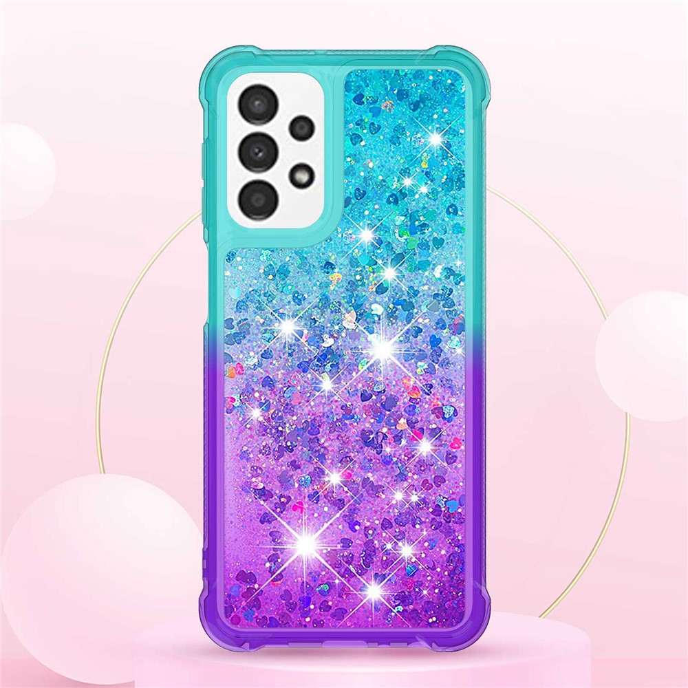 Samsung Galaxy A23 4G / 5G (Global Version) TPU-skal Gradient Quicksand Phone Backcover