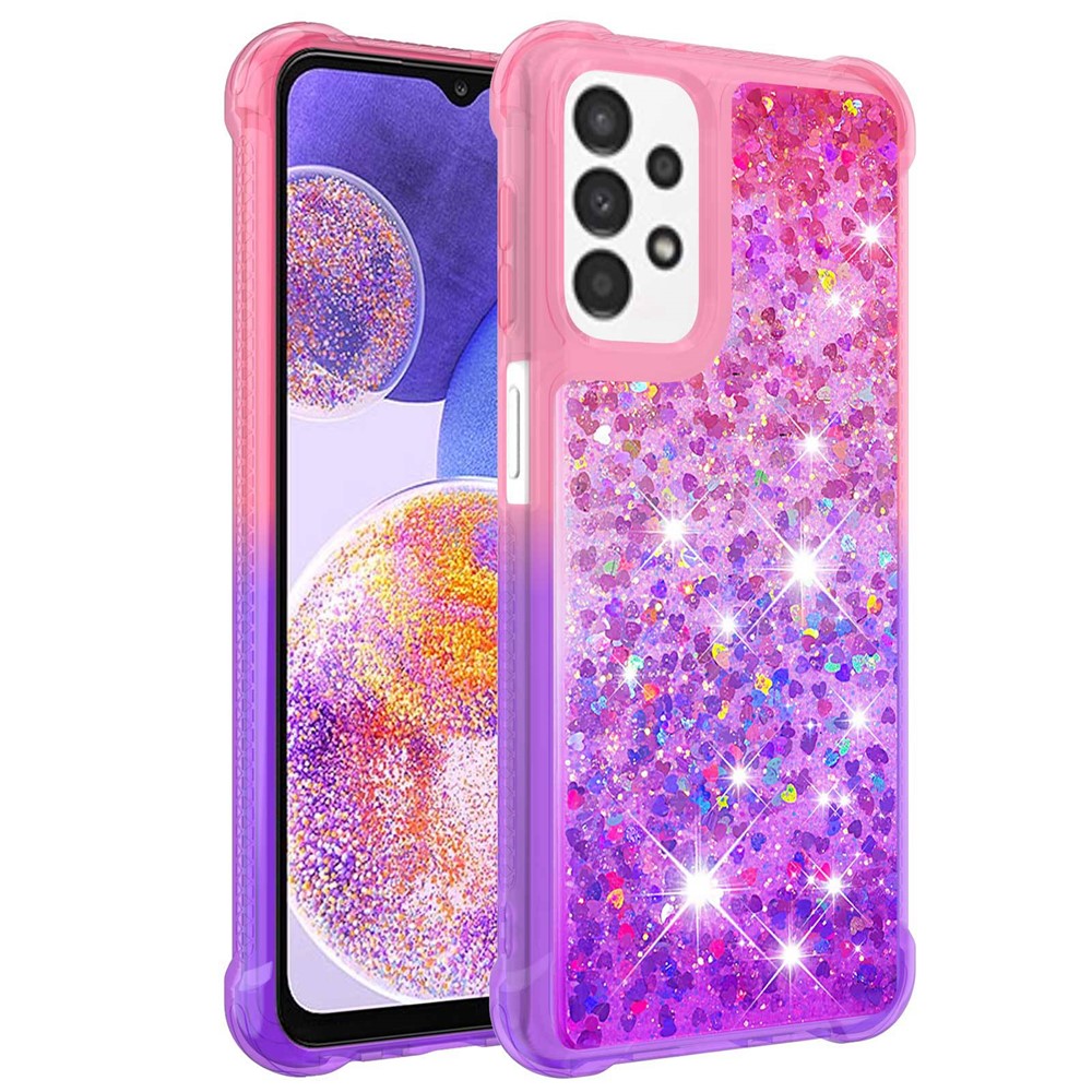 Til Samsung Galaxy A23 4G / 5G (global version) TPU-cover Gradient Quicksand telefonbagside