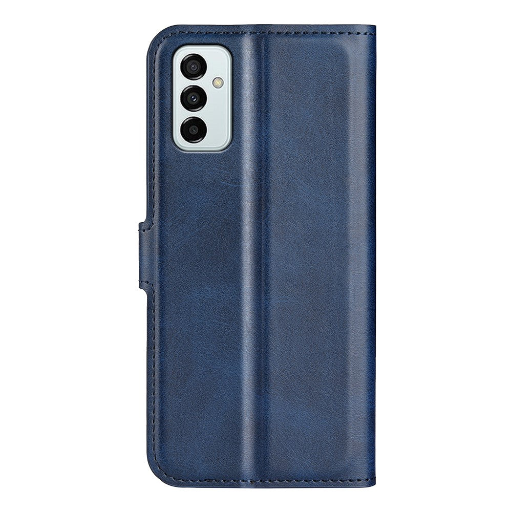 For Samsung Galaxy M23 5G/F23 5G Anti-slip Textured PU Leather Cover Stand Feature Magnetic Closure Shockproof Flip Wallet Case