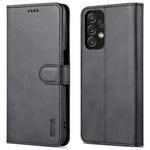 AZNS Shockproof Phone Case for Samsung Galaxy A23 4G / 5G (Global Version) PU Leather Anti-dust Folio Flip Cover Wallet Phone Case with Stand