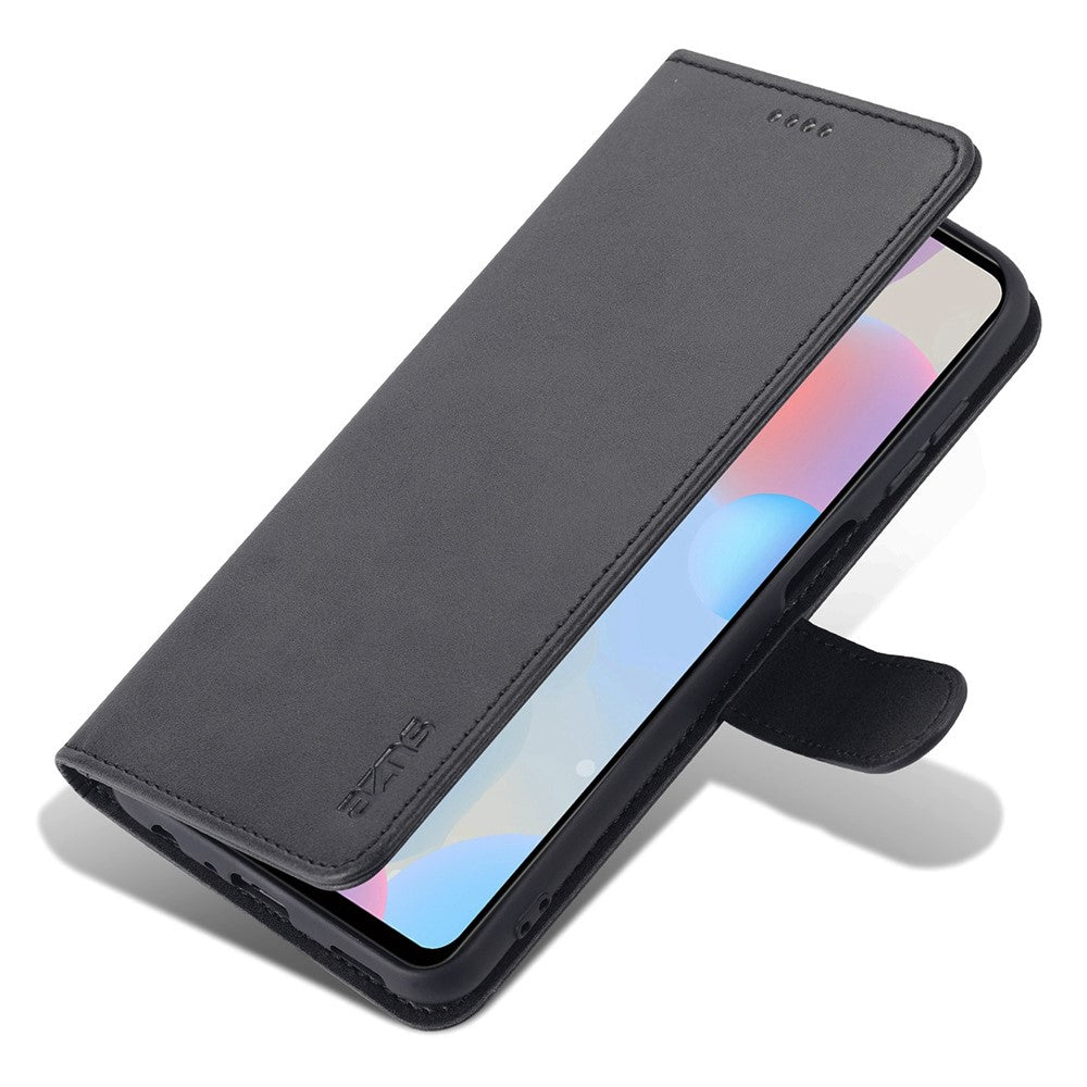 AZNS Shockproof Phone Case for Samsung Galaxy A23 4G / 5G (Global Version) PU Leather Anti-dust Folio Flip Cover Wallet Phone Case with Stand