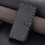 AZNS Shockproof Phone Case for Samsung Galaxy A23 4G / 5G (Global Version) PU Leather Anti-dust Folio Flip Cover Wallet Phone Case with Stand