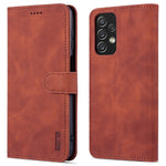 AZNS Shockproof Phone Case for Samsung Galaxy A23 4G / 5G (Global Version) PU Leather Anti-dust Folio Flip Cover Wallet Phone Case with Stand