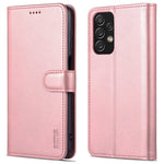AZNS Shockproof Phone Case for Samsung Galaxy A23 4G / 5G (Global Version) PU Leather Anti-dust Folio Flip Cover Wallet Phone Case with Stand