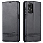 AZNS Wallet Phone Case for Samsung Galaxy A23 4G / 5G (Global Version) PU Leather Folio Flip Cover Magnetic Closure Textured Phone Protector with Stand