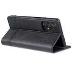 AZNS Wallet Phone Case for Samsung Galaxy A23 4G / 5G (Global Version) PU Leather Folio Flip Cover Magnetic Closure Textured Phone Protector with Stand