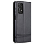 AZNS Wallet Phone Case for Samsung Galaxy A23 4G / 5G (Global Version) PU Leather Folio Flip Cover Magnetic Closure Textured Phone Protector with Stand