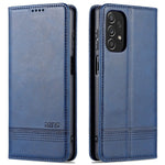 AZNS Wallet Phone Case for Samsung Galaxy A23 4G / 5G (Global Version) PU Leather Folio Flip Cover Magnetic Closure Textured Phone Protector with Stand