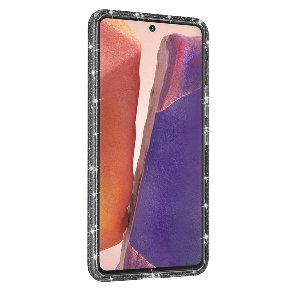 For Samsung Galaxy A53 5G Stylish Glitter Phone Case PC + TPU Clear Thicken Anti-drop Cover