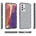 For Samsung Galaxy A53 5G Stylish Glitter Phone Case PC + TPU Clear Thicken Anti-drop Cover