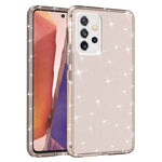 For Samsung Galaxy A53 5G Stylish Glitter Phone Case PC + TPU Clear Thicken Anti-drop Cover