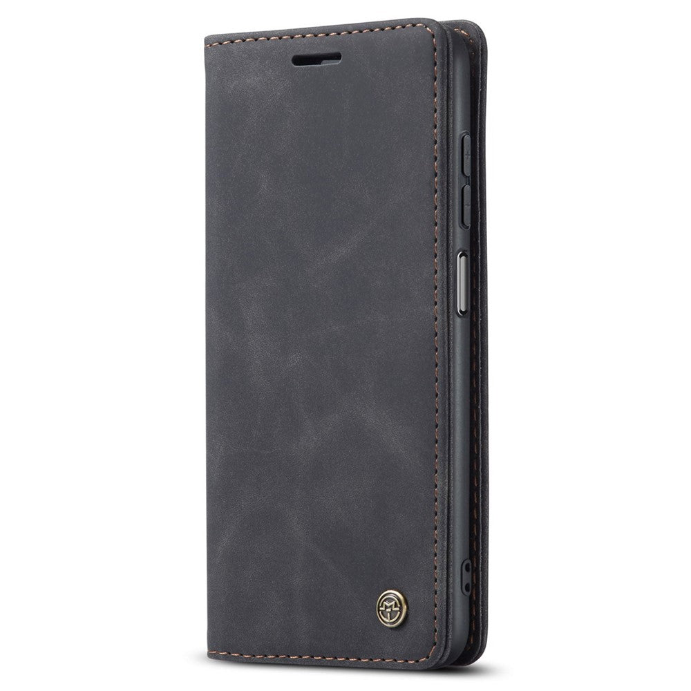CASEME 013 Series Magnetic Smartphone Cover for Samsung Galaxy M51, PU Leather Wallet Foldable Stand Phone Case