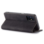 CASEME 013 Series Magnetic Smartphone Cover for Samsung Galaxy M51, PU Leather Wallet Foldable Stand Phone Case