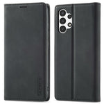 LC.IMEEKE Starkt magnetiskt sugsäcksskal för Samsung Galaxy A13 4G / A04 4G (164,4 x 76,3 x 9,1 mm), Välskyddat fallskyddande PU-läderfodral för mobil