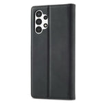 LC.IMEEKE Starkt magnetiskt sugsäcksskal för Samsung Galaxy A13 4G / A04 4G (164,4 x 76,3 x 9,1 mm), Välskyddat fallskyddande PU-läderfodral för mobil