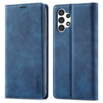 LC.IMEEKE Starkt magnetiskt sugsäcksskal för Samsung Galaxy A13 4G / A04 4G (164,4 x 76,3 x 9,1 mm), Välskyddat fallskyddande PU-läderfodral för mobil