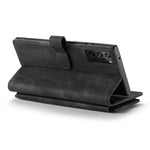 For Samsung Galaxy Note20 / Note20 5G Phone Cases with Strap CASEME C30 Zipper Multiple Card Holder PU Leather Cover