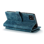 Til Samsung Galaxy A22 5G (EU) Telefonetuier med Rem CASEME C30 Lynlås Flere Kortlommer PU Læder Cover
