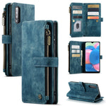 Til Samsung Galaxy A30s / A50 / A50s Telefoncovers med Rem CASEME C30 Lynlås Flere Kortrum PU Læder Cover