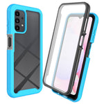 For Samsung Galaxy A23 5G (Global Version) / 4G Phone Case 3 in 1 TPU + PC Phone Cover with PET Screen Protector